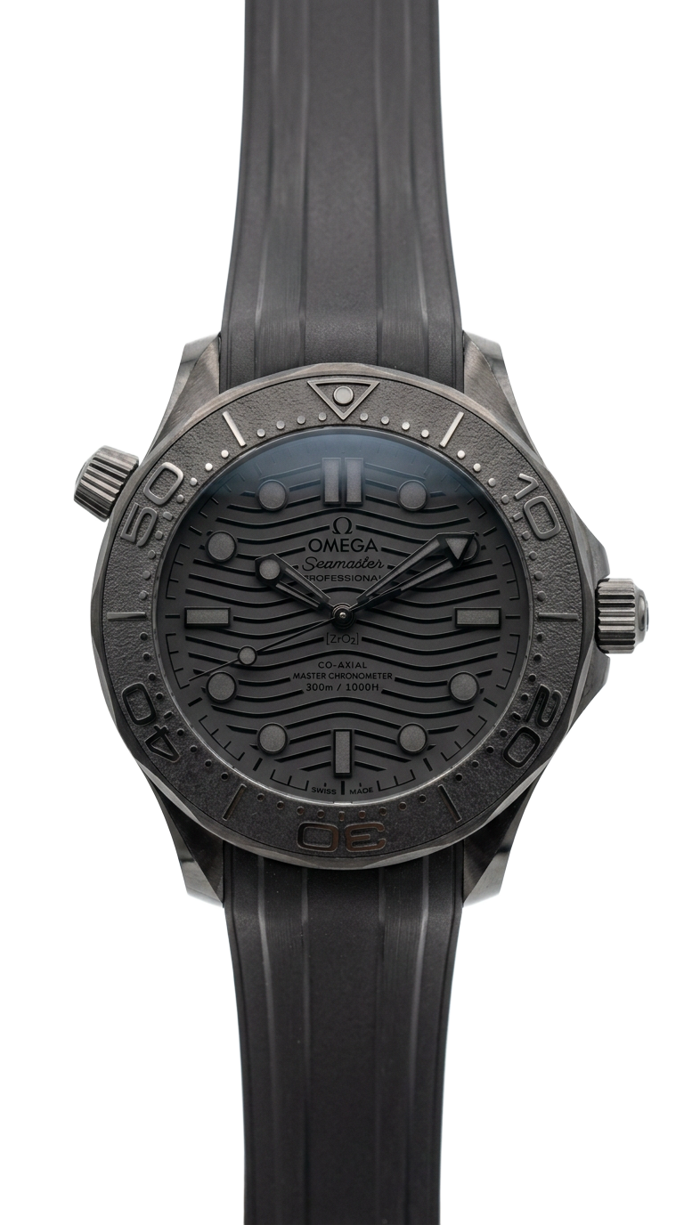 Omega Seamaster Diver 300M — Black Ceramic