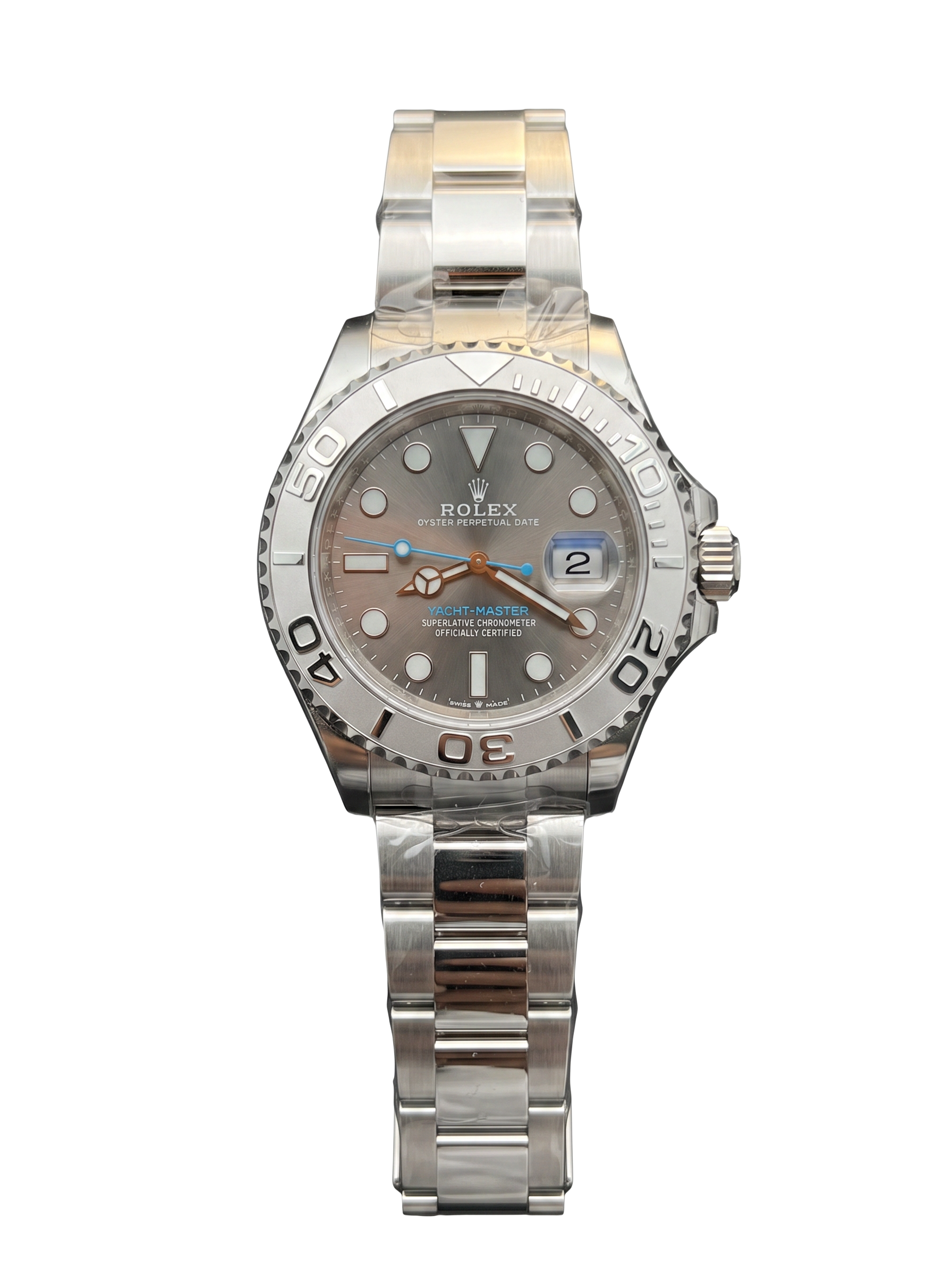 Rolex Yacht-Master 40 — Rhodium